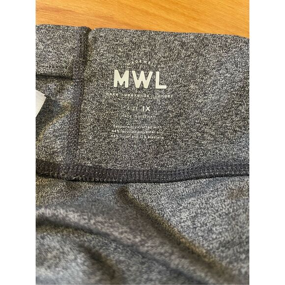 Madewell Grey Form High Waisted Leggings Women’s Size 1X Make Weekends Longer - Picture 6 of 6